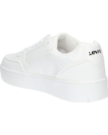 Sneaker für Damen und Mädchen LEVIS 235651 794 PAIGE 50 BLANCO BRILLANTE