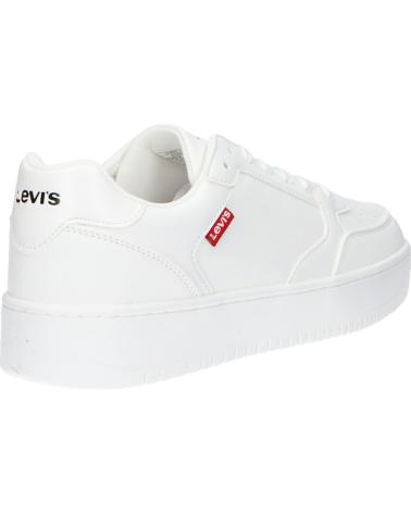 Sneaker für Damen und Mädchen LEVIS 235651 794 PAIGE 50 BLANCO BRILLANTE