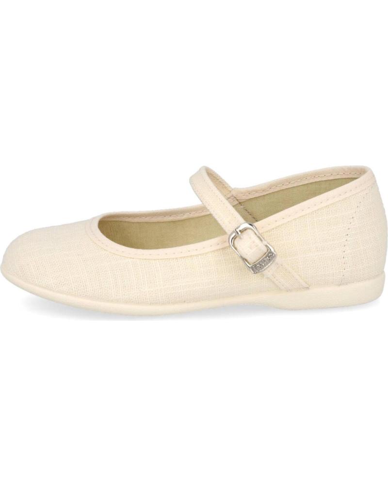 Ballerines pour Fille BATILAS 107-144 MERCEDITAS LONA NINA CO BEIGE
