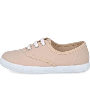 Deportivas de Niña BATILAS 57601 ZAPATILLAS LONA CON CORDO PIEDRA