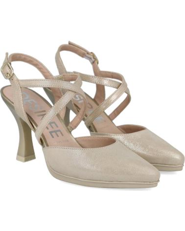DESIREÉ ZAPATOS DE TACON DESIREE EN PARA MUJER GRIS