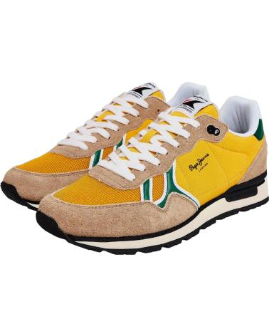 Zapatillas-Deporte-De-Hombre-PEPE-JEANS-ZAPATILLAS-BRIT-FUN-HOMBRE-PMS31046-AMARILLO