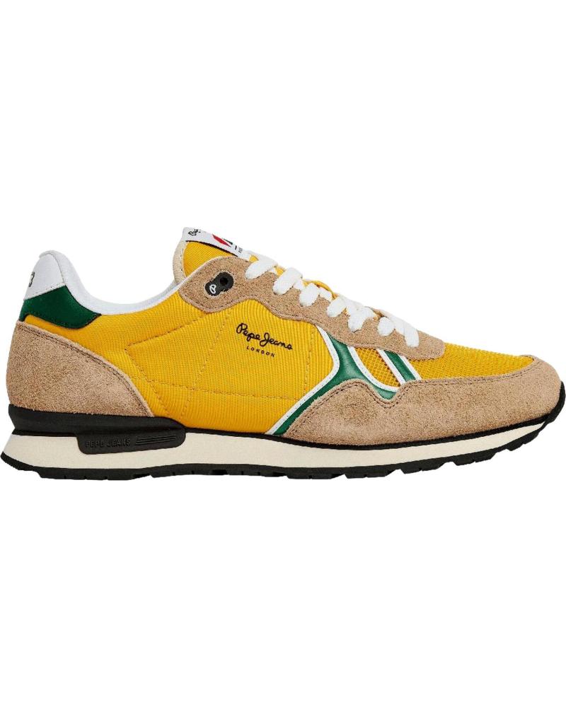 Zapatillas-Deporte-De-Hombre-PEPE-JEANS-ZAPATILLAS-BRIT-FUN-HOMBRE-PMS31046-AMARILLO