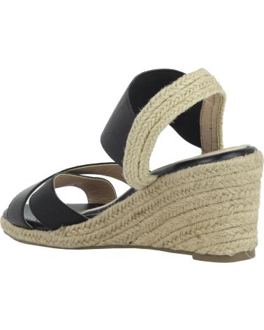 Zapatos de cuña für Damen REFRESH 61778 ELAST NEGRO ELAST  NEGRO