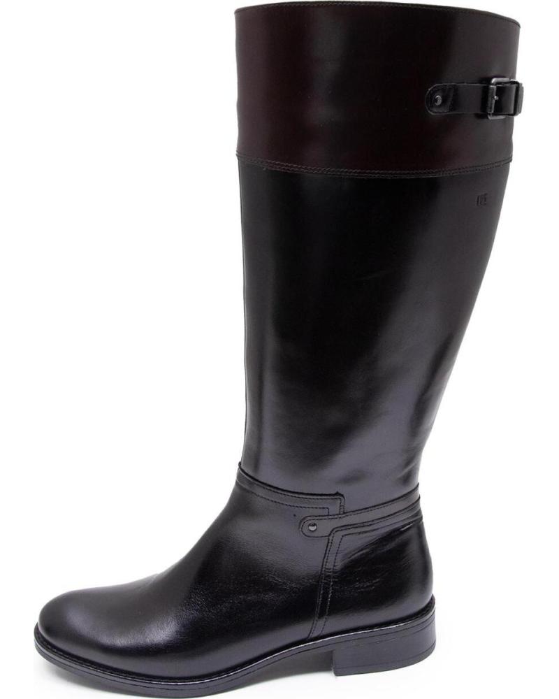 Stivali-De-Mujer-FLUCHOS-BOTAS-EN-COLOR--PARA-MUJER-NEGRO