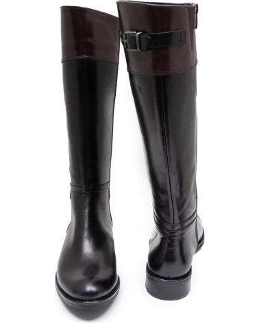 Stivali-De-Mujer-FLUCHOS-BOTAS-EN-COLOR--PARA-MUJER-NEGRO