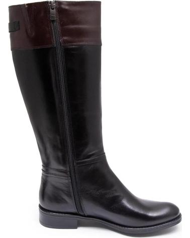Stivali-De-Mujer-FLUCHOS-BOTAS-EN-COLOR--PARA-MUJER-NEGRO