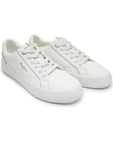 Chaussures-De-Sport-De-Mujer-PEPE-JEANS-DEPORTIVAS-EN-COLOR-PARA-BLANCO
