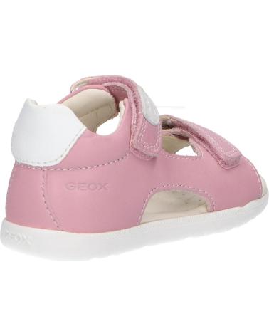 Sandalen für Mädchen GEOX B254WA 08554 BS MACCHIA C8011 NAPPA-GBK ROSE