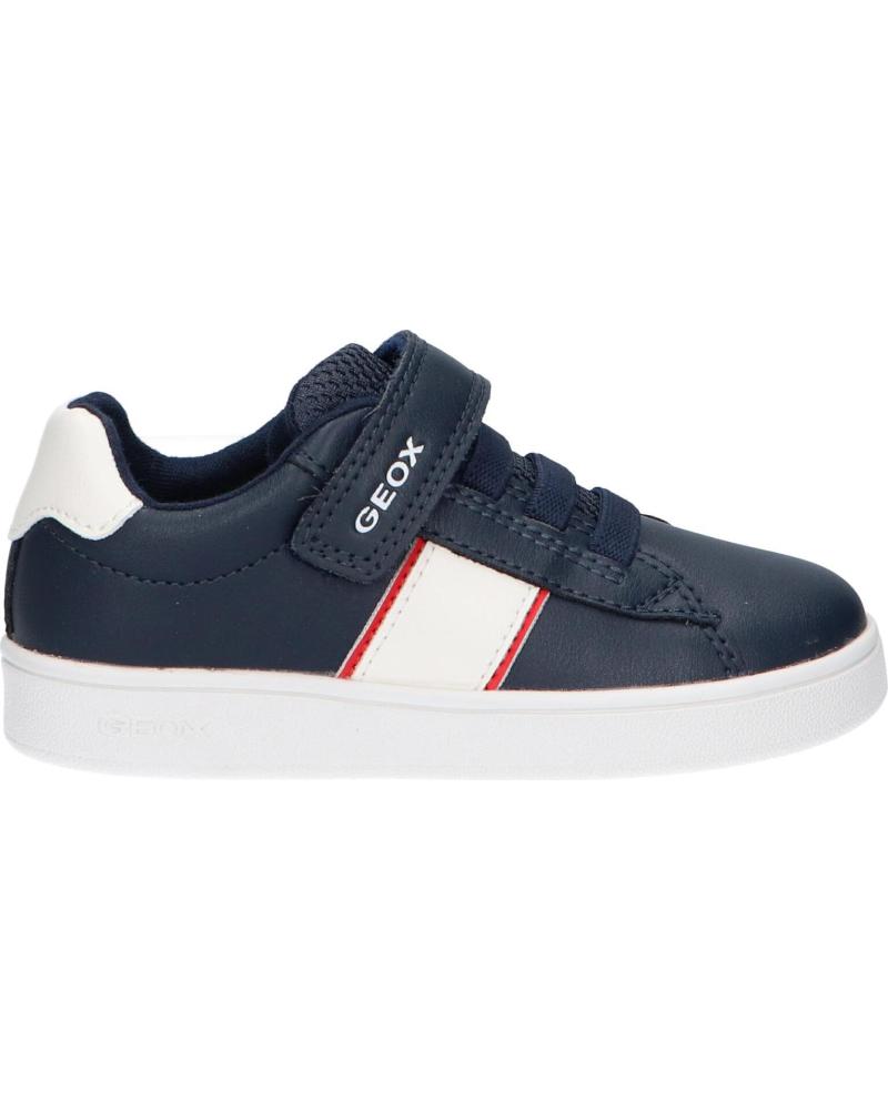 Sneaker für Junge GEOX B455LA 000BC B ECLYPER C0735 NAVY-RED