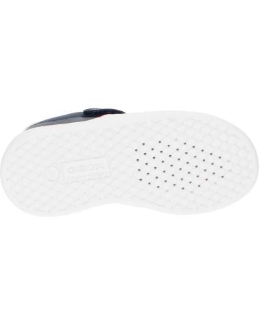 Sneaker für Junge GEOX B455LA 000BC B ECLYPER C0735 NAVY-RED