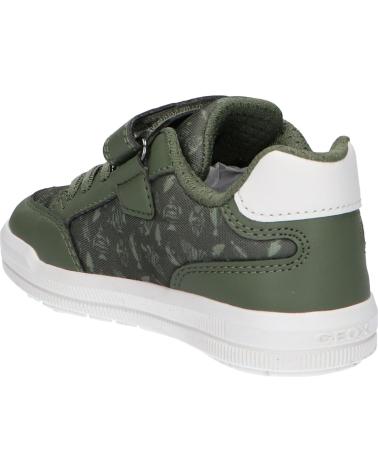 Sportif pour Garçon GEOX J454AA 0AW54 J ARZACH C3328 SAGE-OFF WHITE