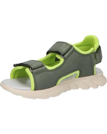 Sandali per Bambino GEOX J45F1A 015ME J SANDAL AIRADYUM C0914 MILITARY-LIME