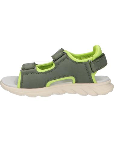 Sandali per Bambino GEOX J45F1A 015ME J SANDAL AIRADYUM C0914 MILITARY-LIME