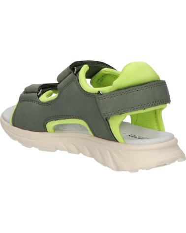 Sandali per Bambino GEOX J45F1A 015ME J SANDAL AIRADYUM C0914 MILITARY-LIME