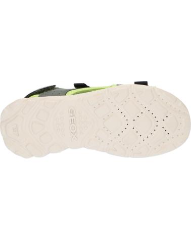 Sandali per Bambino GEOX J45F1A 015ME J SANDAL AIRADYUM C0914 MILITARY-LIME