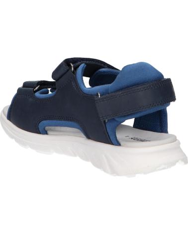 Sandalen für Junge GEOX J45F1A 015ME J SANDAL AIRADYUM CF44M NAVY-DK BLUE