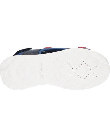 Sandalen für Junge GEOX J45F1A 015ME J SANDAL AIRADYUM CF44M NAVY-DK BLUE