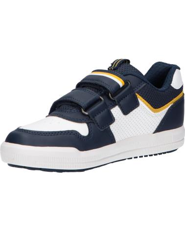 girl and boy Trainers GEOX J354AA 0BC14 J ARZACH C4211 NAVY-WHITE