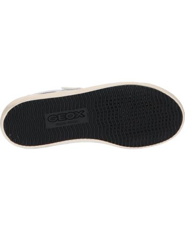 Sportivo per Bambina GEOX J454ND 0EWBC J GISLI C1W1M SILVER-LT IVORY
