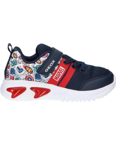 Esportes  de Menino GEOX J45DZD 01554 J ASSISTER C4243 NAVY-MULTICOLOR