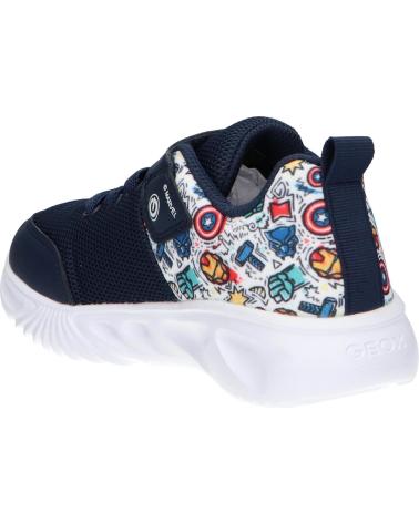 Esportes  de Menino GEOX J45DZD 01554 J ASSISTER C4243 NAVY-MULTICOLOR