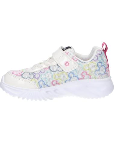 Sneaker für Mädchen GEOX J45E9D 09LHH J ASSISTER C0653 WHITE-MULTICOLOR