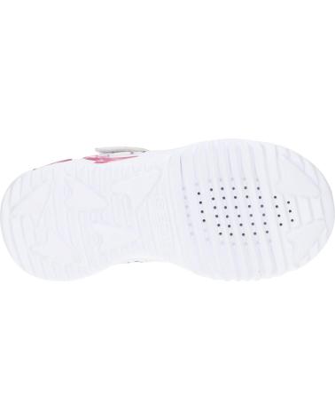 Sneaker für Mädchen GEOX J45E9D 09LHH J ASSISTER C0653 WHITE-MULTICOLOR