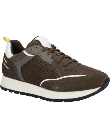 Sapatilhas de Homem GEOX U45GAA 014EK U PARTENIO C3009 MILITARY