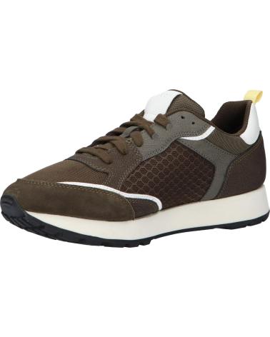 Sapatilhas de Homem GEOX U45GAA 014EK U PARTENIO C3009 MILITARY