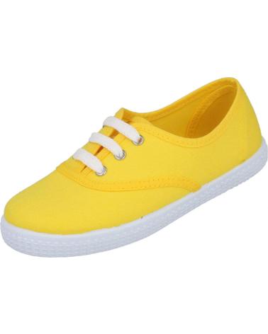 Deportivas de Niña BATILAS 57601ZAPATILLAS LONA UNISEX AMARILLO