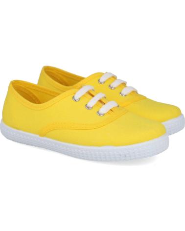 Deportivas de Niña BATILAS 57601ZAPATILLAS LONA UNISEX AMARILLO