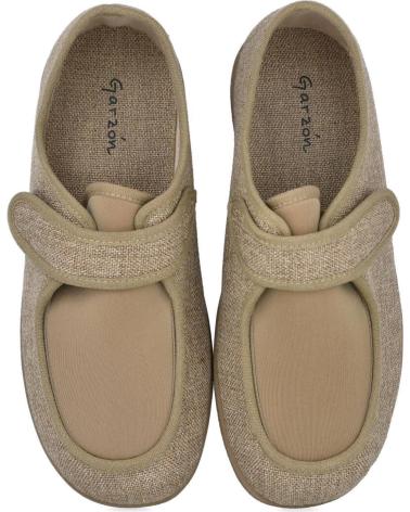 Zapatos de Hombre GARZON 6870 149 ZAPATILLAS CASA HOMBRE TABACO