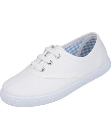 girl Trainers batilas 57601ZAPATILLAS LONA UNISEX BLANCO