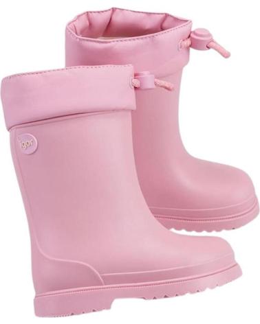 Botas de agua de Mujer IGOR BOTAS DE AGUA CHUFO VARIOS W10100 ROSA