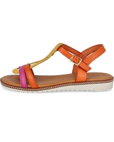 Sandali per Donna  EVA FRUTOS 2282 SANDALIAS PLANAS MUJER NAJANJA- MULTICOLOR