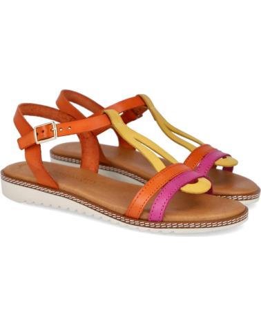 Woman Sandals  EVA FRUTOS 2282 SANDALIAS PLANAS MUJER NAJANJA- MULTICOLOR