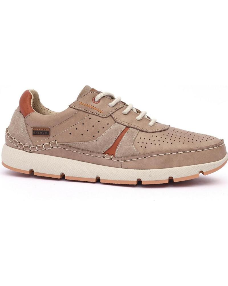 Zapatos de Hombre baerchi ZAPATO CASUAL VIRGO 2701 TAUPE TAUPE
