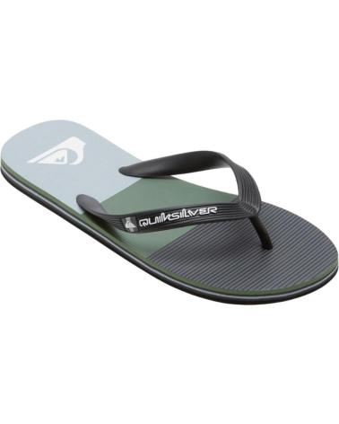 CHINELOS QUIKSILVER AQYL101361 XKSG PARA HOMEM PRETO VERDE VERDE