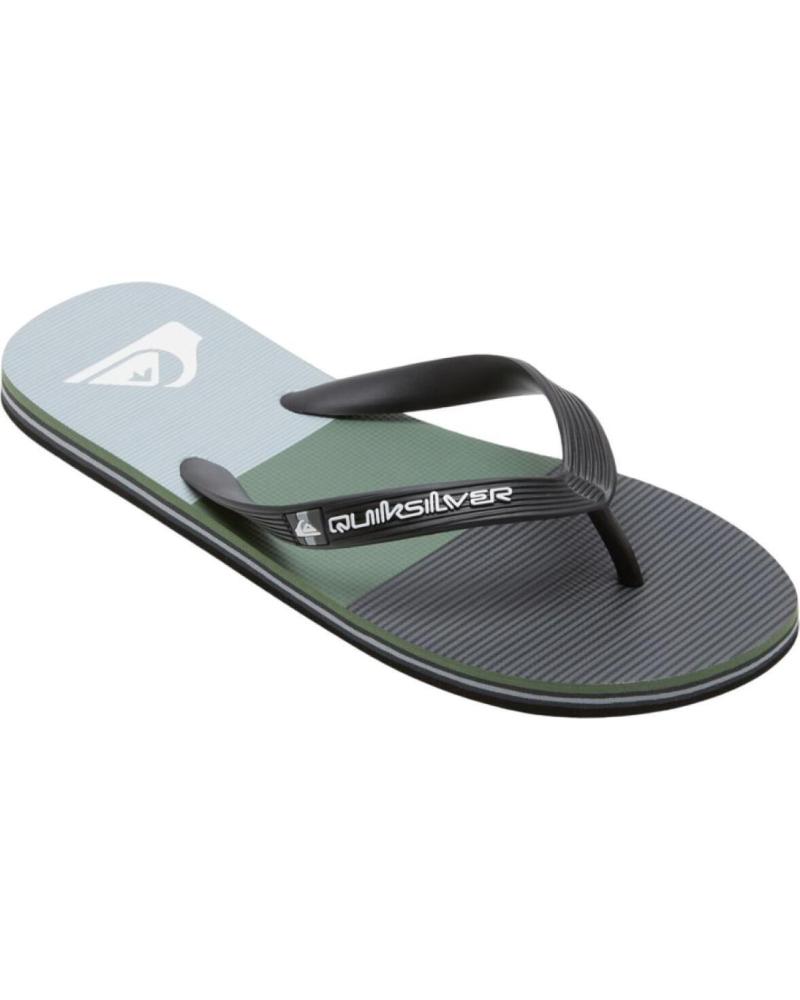 CHINELOS QUIKSILVER AQYL101361 XKSG PARA HOMEM PRETO VERDE VERDE