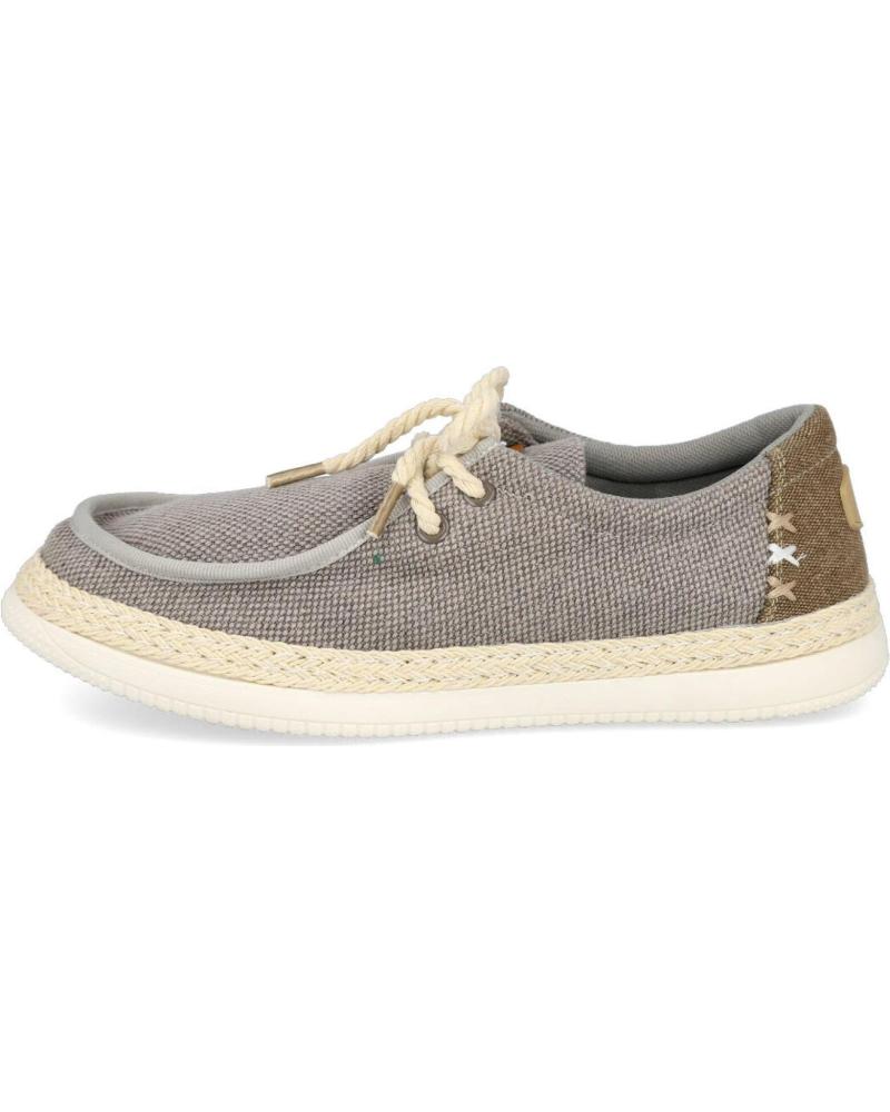 Scarpe per Uomo L&R SHOES LR SHOES FC-45 ZAPATILLAS LONA HOMBRE KAKI