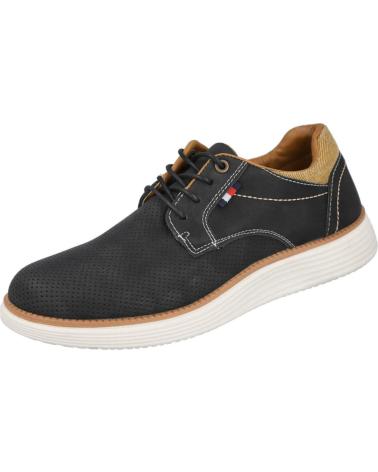 Schuhe für Herren L&R SHOES LR SHOES FC-01 ZAPATOS DE CORDONES HOM NEGRO