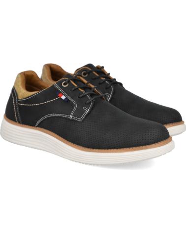 Schuhe für Herren L&R SHOES LR SHOES FC-01 ZAPATOS DE CORDONES HOM NEGRO
