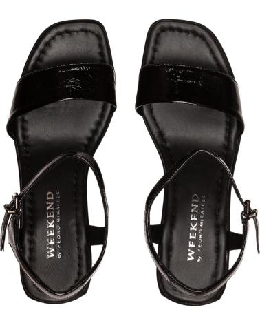 Sandalias de Mujer PEDRO MIRALLES VENICE WEEKEND NEGRO
