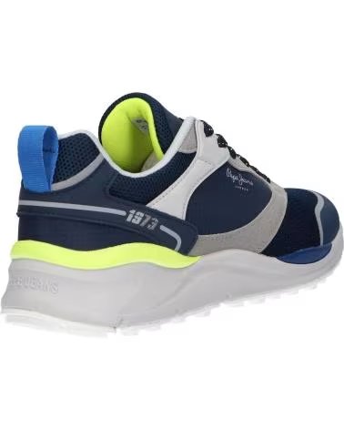 PEPE JEANS PMS30777 ZAPATILLAS TRAIL LIGHT KNIT MARINO 595 NAVY
