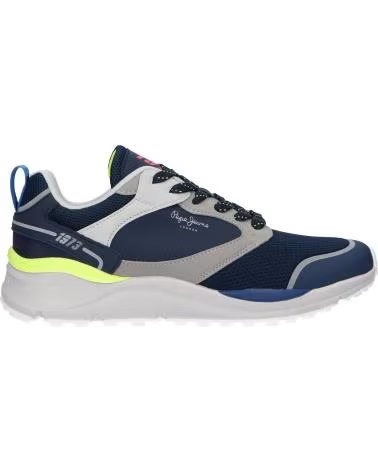 PEPE JEANS PMS30777 ZAPATILLAS TRAIL LIGHT KNIT MARINO 595 NAVY
