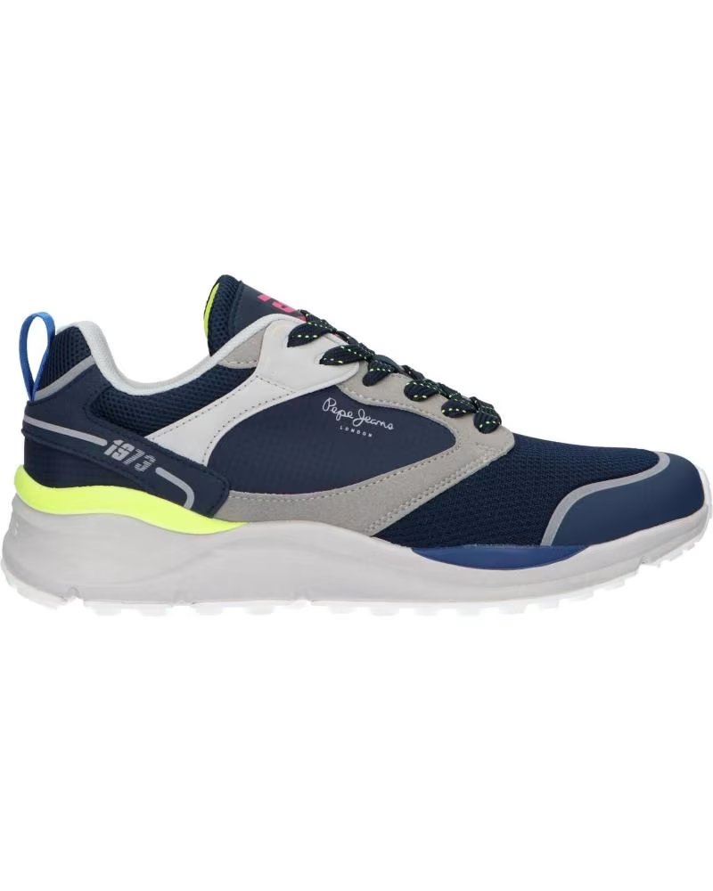 PEPE JEANS PMS30777 ZAPATILLAS TRAIL LIGHT KNIT MARINO 595 NAVY