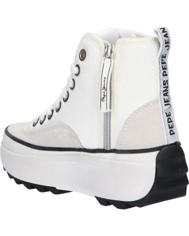 Bottines pour Femme PEPE JEANS PLS31275 WOKING CITY 800 WHITE