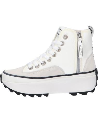 Bottines pour Femme PEPE JEANS PLS31275 WOKING CITY 800 WHITE