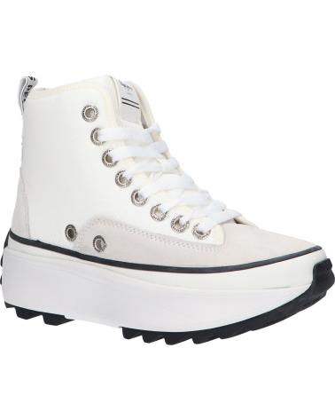 Bottines pour Femme PEPE JEANS PLS31275 WOKING CITY 800 WHITE